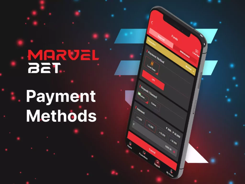 Marvelbet BD Payments Methods